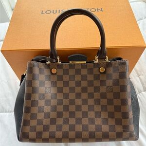 Authentic Louis Vuitton Damier Ebene Brittany - Preowned